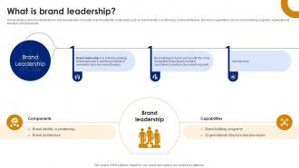 What Is Brand Leadership Strategy SS