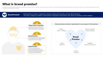 What Is Brand Promise Branding Rollout Plan Ppt Model Example File