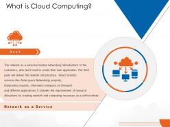 What is cloud computing service cloud computing ppt designs