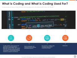 What Is Coding And What Is Coding Used For Web Development IT