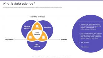 What Is Data Science Information Science Ppt Icons