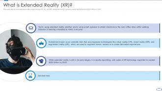 What is extended reality xr virtual reality and augmented reality ppt show graphics download