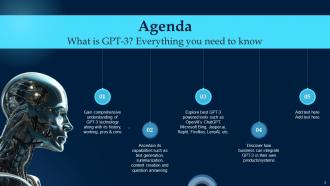 What Is GPT 3 Everything You Need To Know Powerpoint Presentation Slides ChatGPT CD Impactful Analytical