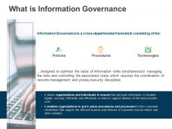 What Is Information Governance Order Ppt Powerpoint Presentation Icon