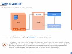 What is kubelet resource definition ppt powerpoint presentation examples