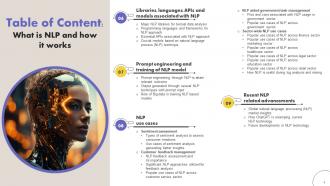 What Is NLP And How It Works Powerpoint Presentation Slides AI CD V Images Pre-designed