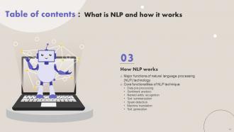 What Is NLP And How It Works Powerpoint Presentation Slides AI CD V Researched Pre-designed