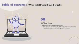 What Is NLP And How It Works Powerpoint Presentation Slides AI CD V Pre-designed