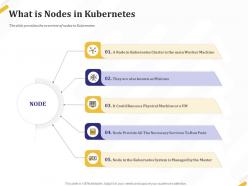 What is nodes in kubernetes physical ppt powerpoint presentation gallery layout ideas