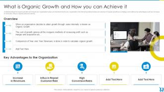 What Is Organic Growth And How You Can Achieve It Cross Selling And Upselling Playbook