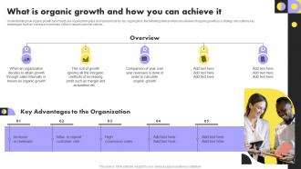 What Is Organic Growth And How You Can Achieve It Year Over Year Organization Growth Playbook