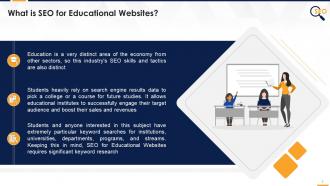 What Is SEO For Educational Websites Edu Ppt