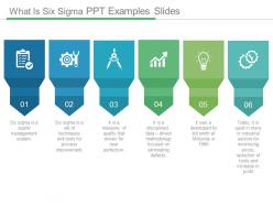 What is six sigma ppt examples slides
