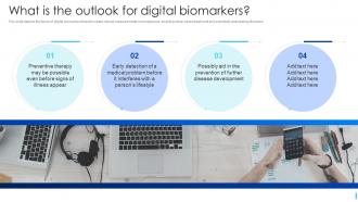 What Is The Outlook For Digital Biomarkers Ppt Powerpoint Presentation Ideas Grid