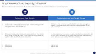What Makes Cloud Security Different Cloud Data Protection