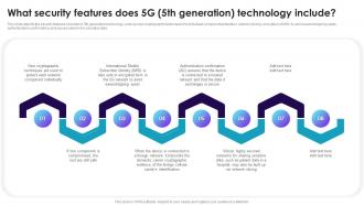 What Security Features Does 5g 5th Generation Cell Phone Generations 1G To 5G