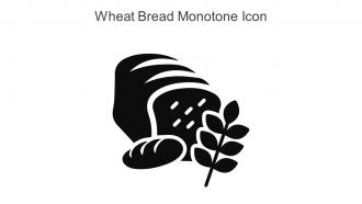 Wheat Bread Monotone Icon In Powerpoint Pptx Png And Editable Eps Format