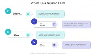 Wheat Flour Nutrition Facts In Powerpoint And Google Slides Cpb