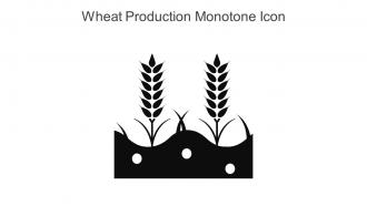 Wheat Production Monotone Icon In Powerpoint Pptx Png And Editable Eps Format