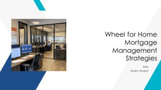 Wheel For Home Mortgage Management Strategies PPT Template AT
