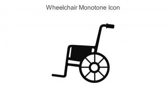 Wheelchair Monotone Icon In Powerpoint Pptx Png And Editable Eps Format