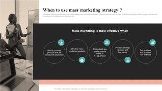 When To Use Mass Marketing Strategy Comprehensive Summary Of Mass MKT SS V