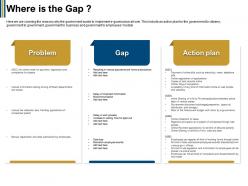 Where Is The Gap Delay Records Ppt Powerpoint Presentation Summary Graphics Download