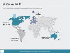 Where we trade north america ppt powerpoint presentation summary demonstration