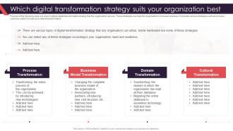 Which Digital Transformation Strategy Best Organization Transformation Management
