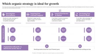 Which Organic Strategy Is Ideal For Growth Improving Customer Outreach During New Service Launch