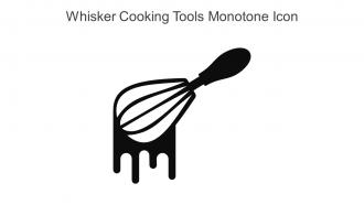 Whisker Cooking Tools Monotone Icon In Powerpoint Pptx Png And Editable Eps Format