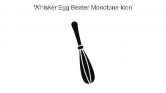 Whisker Egg Beater Monotone Icon In Powerpoint Pptx Png And Editable Eps Format