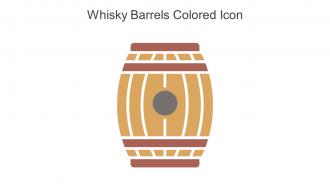 Whisky Barrels Colored Icon In Powerpoint Pptx Png And Editable Eps Format