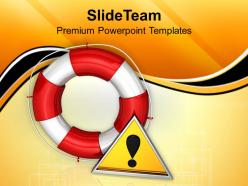 white lifesaver rescue icon powerpoint templates ppt themes and graphics 0213