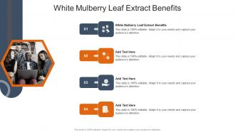 White Mulberry Leaf Extract Benefits In Powerpoint And Google Slides Cpb