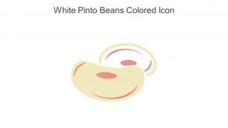 White Pinto Beans Colored Icon In Powerpoint Pptx Png And Editable Eps Format