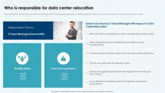 Who Is Responsible For Data Center Relocation Costs And Benefits Of Data Center Deployment