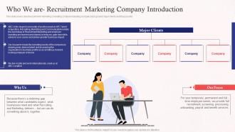 Who We Are Recruitment Marketing Company Introduction Promoting Employer Brand On Social Media