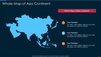 Whole Map Of Asia Continent