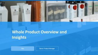 Whole Product Overview And Insights PPT Summary ACP
