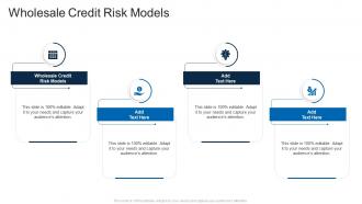 Wholesale Credit Risk Models In Powerpoint And Google Slides Cpb