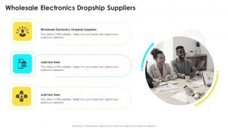 Wholesale Electronics Dropship Suppliers In Powerpoint And Google Slides Cpb
