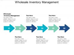 Wholesale inventory management ppt powerpoint presentation icon graphics example cpb