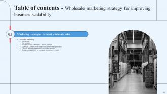 Wholesale Marketing Strategy For Improving Business Scalability Deck Template Good