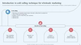 Wholesale Marketing Strategy For Improving Business Scalability Deck Designed Good