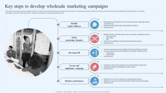 Wholesale Marketing Strategy Key Steps To Develop Wholesale Marketing Campaigns