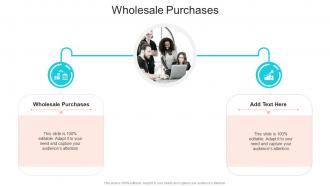 Wholesale Purchases In Powerpoint And Google Slides Cpb