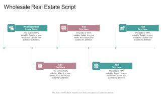 Wholesale Real Estate Script In Powerpoint And Google Slides Cpb