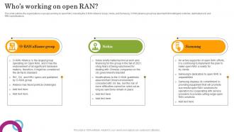 Whos Working On Open RAN Open RAN Alliance