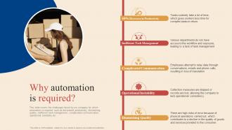 Why Automation Is Required Logistics And Transportation Automation System Ppt Slides Background Images